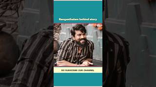 Rangasthalam behind storytollywoodsukumar Ramcharantrending movie perfect info [upl. by Arata88]