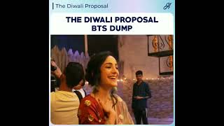 diwali proposal  mohitkumar amp kanikkakapur behind the scenes Humorwale [upl. by Eat]