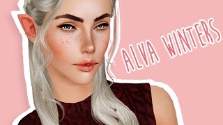 Sims 3 CAS  Alva Winters [upl. by Dupaix]