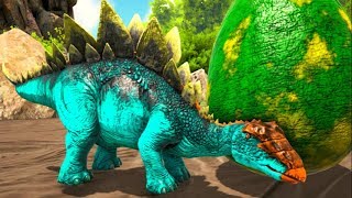 A História Do Bebê Estegosaurus O Protetor Da Floresta Mim Enquadrou Ark Survival Evolved [upl. by Helsa]