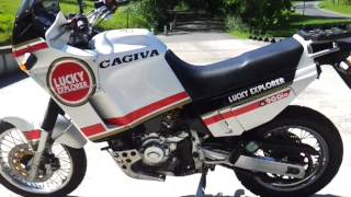 CAGIVA 900 IE LUCKY EXPLORER [upl. by Botzow]