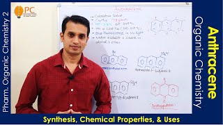 Anthracene Organic Chemistry Synthesis Chemical Reactions and Uses  Polynuclear Hydrocarbons [upl. by Nollad337]