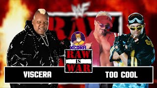 WWE 2K23  Viscera vs Too Cool  UNIVERSE MODE [upl. by Nelaf]