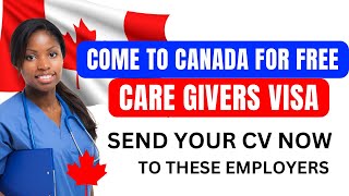 Care Assistants Urgently Needed in Canada Free Care Visa to Canada [upl. by Alidis]