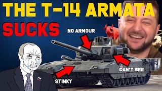 The T14 Armata tank sucks [upl. by Tavia]