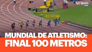 Mundial de Atletismo FINAL 100 metros victoria de Christian Coleman [upl. by Elrae]