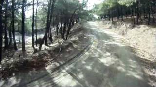 mtb crete downhill with raki and snow3 [upl. by Htial]