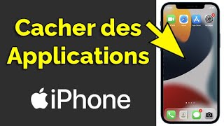 Comment masquer les applications sur iPhone cacher applications iPhone iOS [upl. by Coridon289]