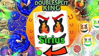 Destroying teams in the NEW Agario  Balzio Doublesplit KING [upl. by Rebeh]