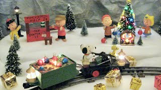 A Charlie Brown Christmas with Snoopy on a Handcar [upl. by Ttevi]