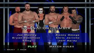 AEW Elimination Chamber I WWE SD HCTP MOD hack [upl. by Eradis]