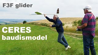 Ceres baudismodel  F3B F3F glider  4K  Bykovice 2021 [upl. by Goddard]