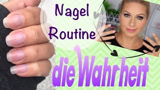 Die Wahrheit  Nagel Routine  gepflegte starke Nägel  Mamacobeauty [upl. by Lien]