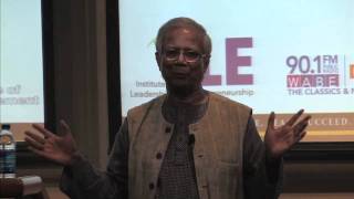 Professor Muhammad Yunus Nobel Peace Prize Laureate Presents quotBuilding Social Businessquot [upl. by Earle356]