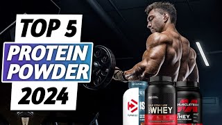 Top 5 Best Protein Powder 2024Best Whey Protein Powders 2024 [upl. by Souza]