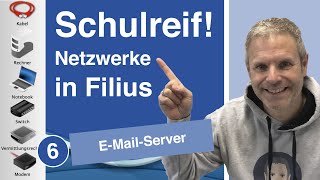 Netzwerke mit Filius – Teil 6 EMailServer [upl. by Dalohcin]