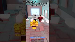 Bro thought this would work💀roblox robloxmemes jjs jjk videogamememes funnyroblox comedyshort [upl. by Abner]