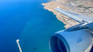 Rocket take off  Smartlynx TUI A320  Heraklion  Amsterdam [upl. by Rush]