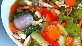 চাইনিজ ভেজিটেবল রেসিপি।Chinese vegetable recipe। bangladeshi chinese vegetable recipe [upl. by Nyltiac]