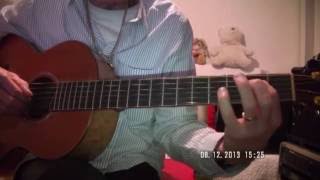 N° 114  tuto guitare  quelque chose de tenessee  johnny hallyday [upl. by Nahgeem537]