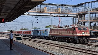 First LHB Run of 14701 Aravali Express [upl. by Gerhard482]