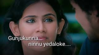 Gunjukunna ninnu yedaloke Best WhatsApp status  kadali [upl. by Moneta715]