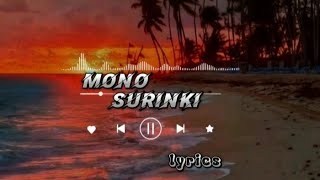 Mono SurinkiDERII Agentic PNG LYRICS [upl. by Ariuqahs163]