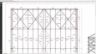 Plans EXE Autocad Structural Detailling 03 Vue 3D [upl. by Lala]