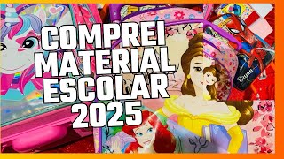 COMECEI ESTOCAR O MATERIAL 2025  PORQUE  voltaasaulas mochilaescolar materialescolar [upl. by Nauq]