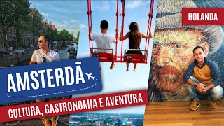 Tudo sobre AMSTERDÃ na Holanda [upl. by Alyahs]