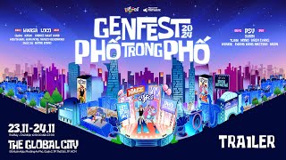 GENFEST 2024  LỄ HỘI ÂM NHẠC LỚN NHẤT VIỆT NAM VỚI DÀN LINEUP ĐỈNH CAO TRAILER [upl. by Oznole]