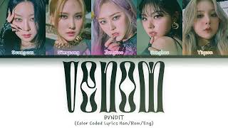 BVNDIT 밴디트 — VENOM Color Coded Lyrics HanRomEng [upl. by Suivatal]