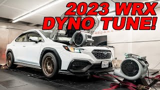 2023 WRX DYNO TESTING  HUGE TORQUE GAINS [upl. by Yrojram]