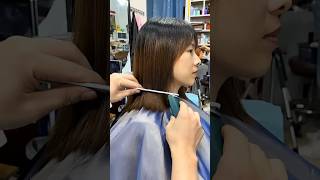 Short hair straight hair💇👌 mafihairstyle hairfashionlook hairstyleyounger [upl. by Walsh]