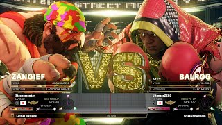 SFV Champion Edition 🔥 Kichipa Zangief Vs UltimateZERO Balrog 🔥 Online Matchs 01262023 [upl. by Ybor]