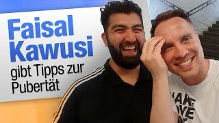 Faisal Kawusi gibt PubertätsTipps  jungsfragende [upl. by Hammond413]