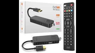 DCOLOR Decoder Digitale Terrestre DVBT2Come usare il mini TV stick [upl. by Ahsinrev]