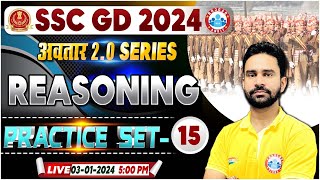 SSC GD Reasoning  SSC GD 2024 Reasoning Practice Set 15 Reasoning PYQs By Rahul Sir [upl. by Millan]