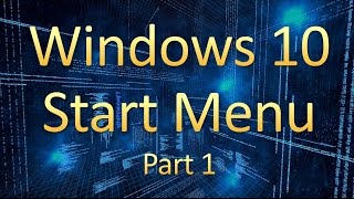 Windows 10 Start Menu [upl. by Aseela]