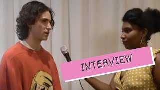 Our Interviews with Teo Halm and Sara Anne at Spiral Farm Premiere [upl. by Orecic]