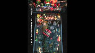 ALIEN POKER Pinball Table Williams 1980  Pinburgh 12 C Division Final Game 4 [upl. by Eidson]