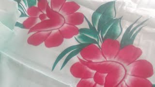 bedsheet painting design NewTakiya gilafi per design kaise khecheGilafi design kaisebedsheetdesign [upl. by Enneyehs]