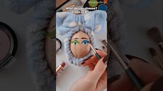 ASMR Relaxing Makeup on Lemon shorts [upl. by Adnofal490]