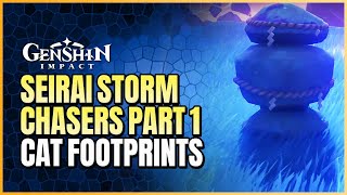 Seirai Storm Chasers Part 1 Guide  Following Cat Footprints And Sealing First Warding Stone [upl. by Snebur]