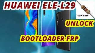 HUAWEI P30 ELEL29 UNLOCK BOOTLOADER FRP EMUI 11💯 [upl. by Smailliw470]