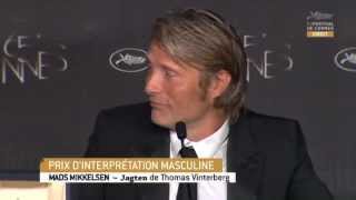 Mads Mikkelsen French Award Winners Press Conference [upl. by Giltzow]