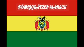 Königgrätzer Marsch Bolivian Version [upl. by Htiel]