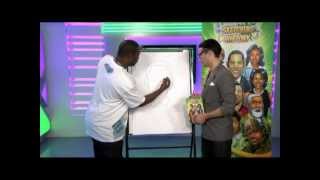 Learn To Draw Barack Obama with Anthony Stanberry Freeze DNA [upl. by Gerrard]