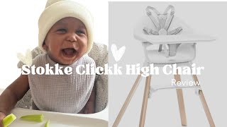 STOKKE CLICKK HIGH CHAIR REVIEW [upl. by Simdars]