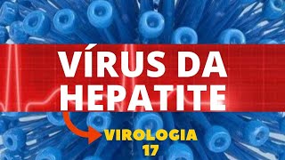 VÍRUS DA HEPATITE  VIROLOGIA  AULA 17 [upl. by Thorr]